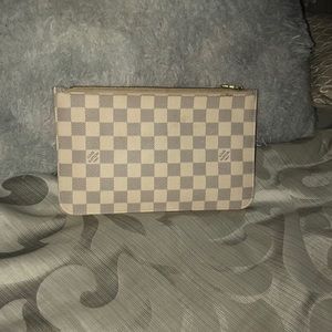 Authentic Louis Vuitton Azur wrist wallet